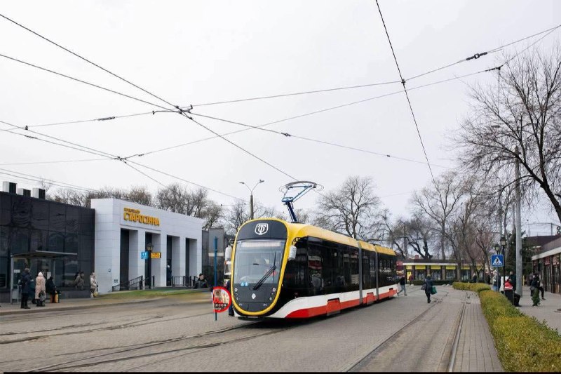 In Odessa läuft der gesamte öffentliche Verkehrsmittelverkehr nach dem Fahrplan.